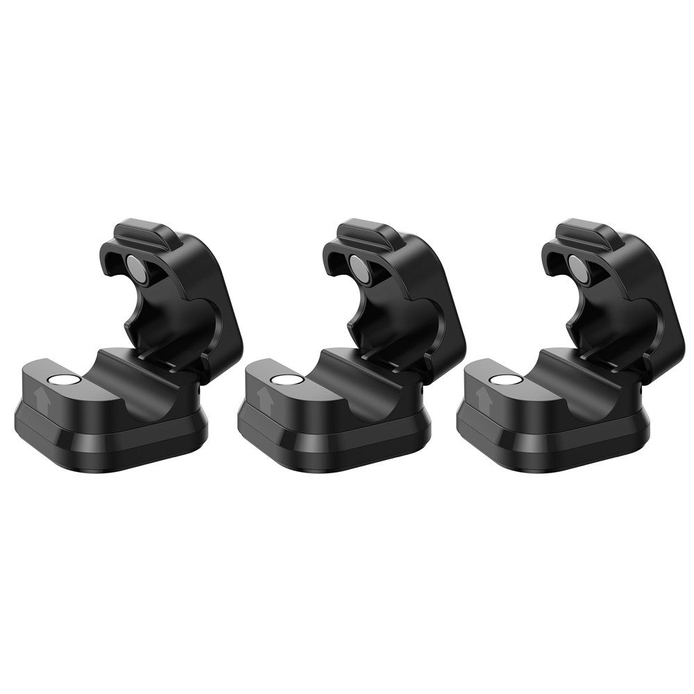 JOYROOM Magnetisk Kabelholder – 3 stk – Svart
