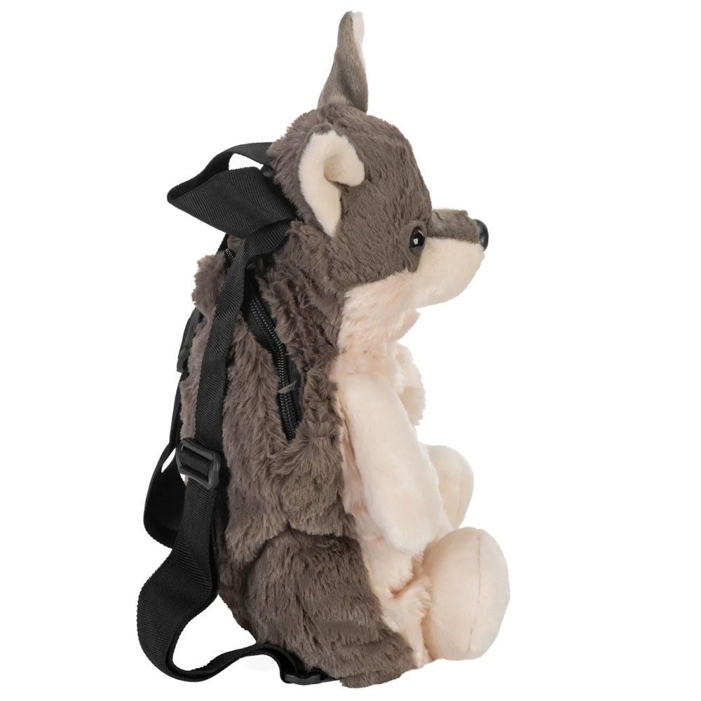 Wild Republic Bamseryggsekk for Barn - Ulv