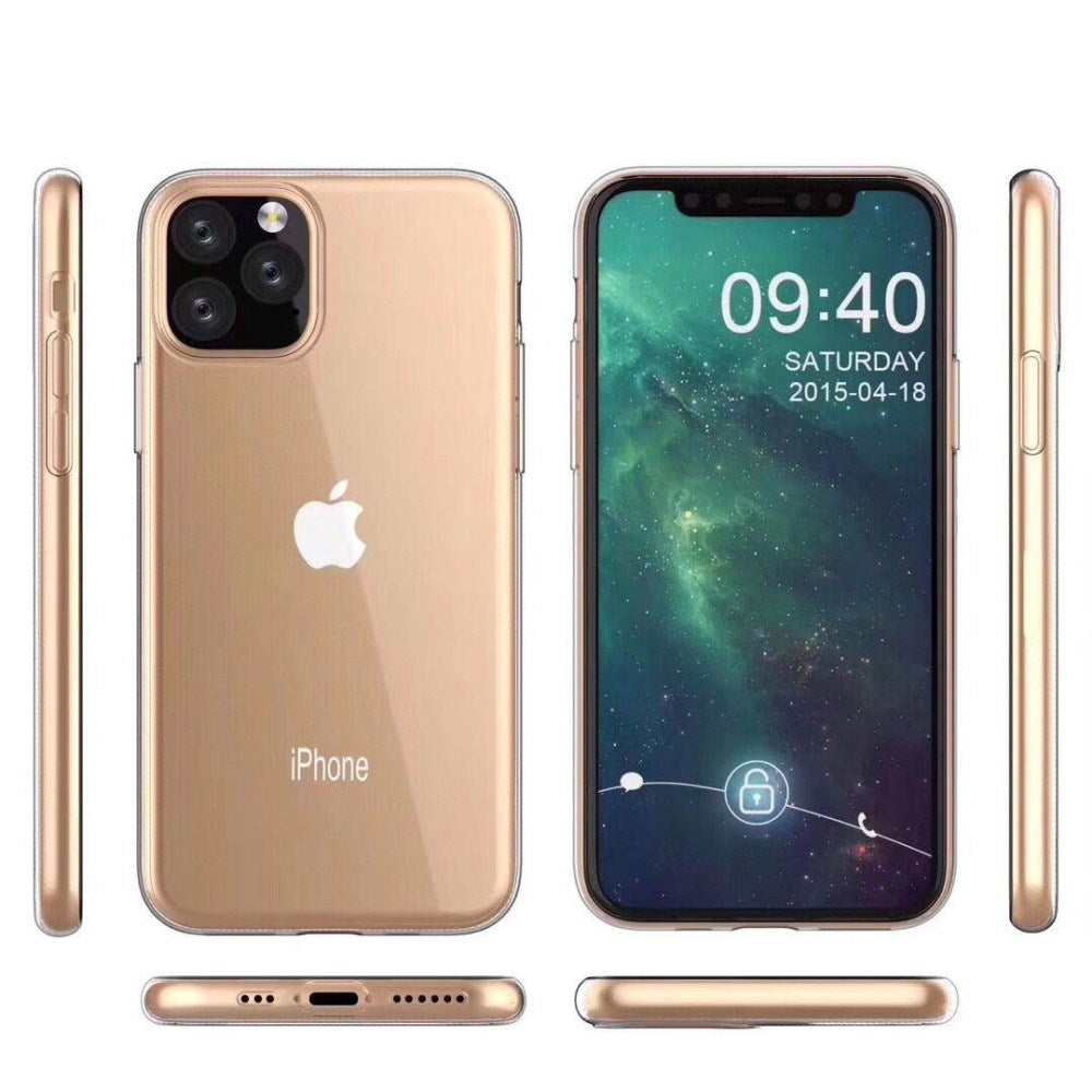 EIDERWOOD iPhone 11 Pro Max Fleksibelt Plast Deksel - Gjennomsiktig