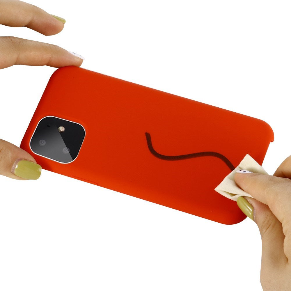 EIDERWOOD iPhone 11 Pro Fôret Silikon Deksel - Rød