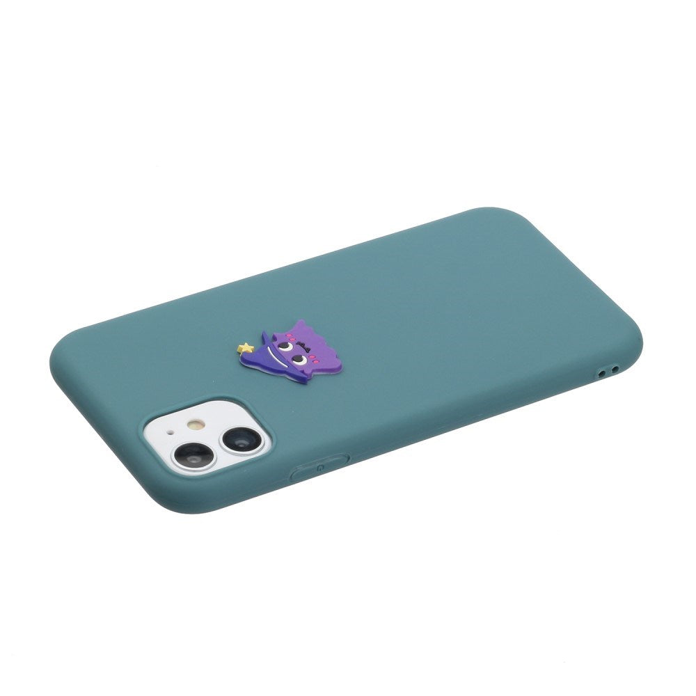 EIDERWOOD iPhone 11 Silikon Deksel med Figur - Blå / Trollmann