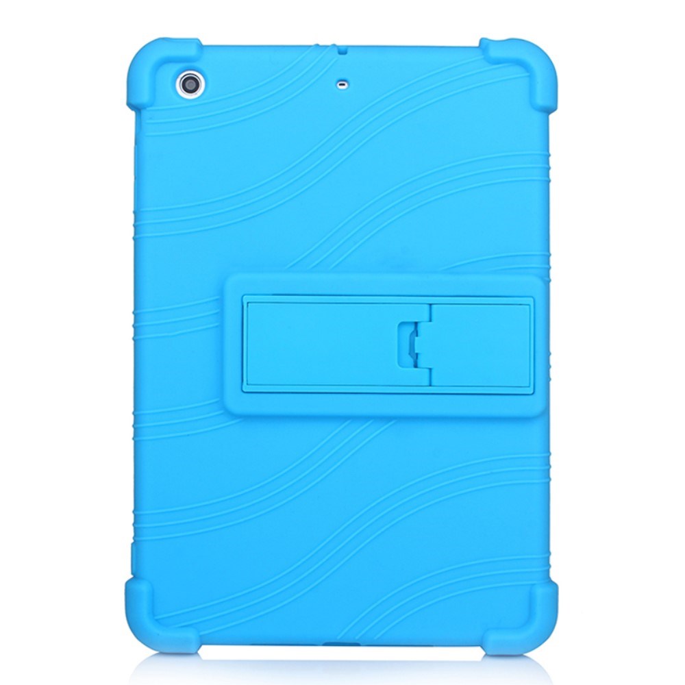 EIDERWOOD iPad Mini 3 / 2 / 1 Silikon Deksel m. Stativ - Blå