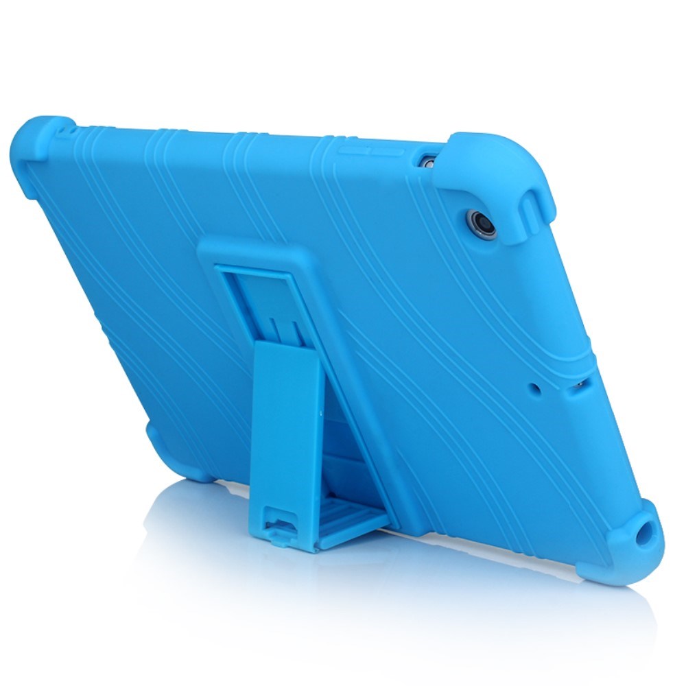 EIDERWOOD iPad Mini 3 / 2 / 1 Silikon Deksel m. Stativ - Rosa