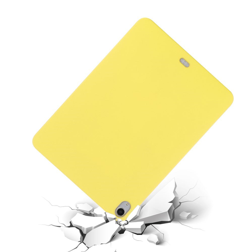 EIDERWOOD iPad Air 11-10.9" (2026-2020) Liquid Silikone Shockproof Deksel - Gul