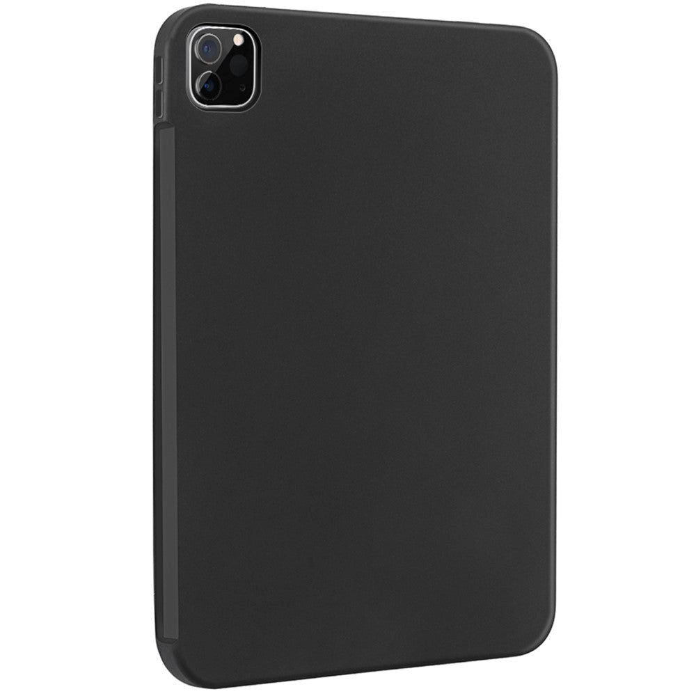 iPad Pro 11" (2022 / 2021 / 2020 / 2018) Liquid Silikone Shockproof Bakdeksel - Svart