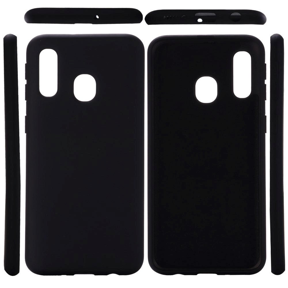 EIDERWOOD Samsung Galaxy A40 Silikon Deksel - Svart
