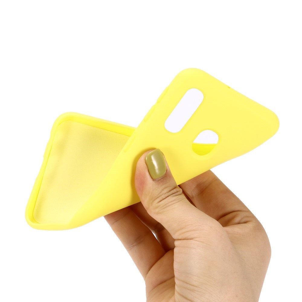 EIDERWOOD Samsung Galaxy A40 Silikon Deksel - Gul