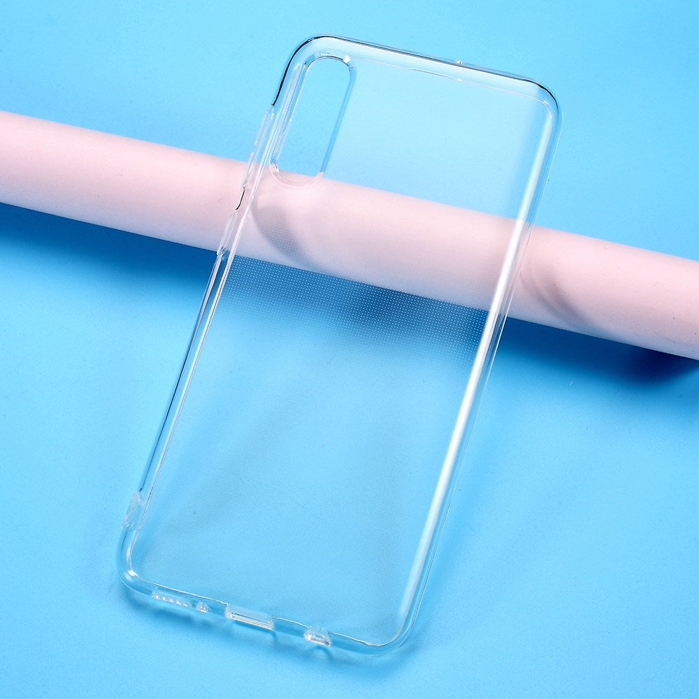 EIDERWOOD Samsung Galaxy A30s / A50 Fleksibelt Plast Deksel - Gjennomsiktig
