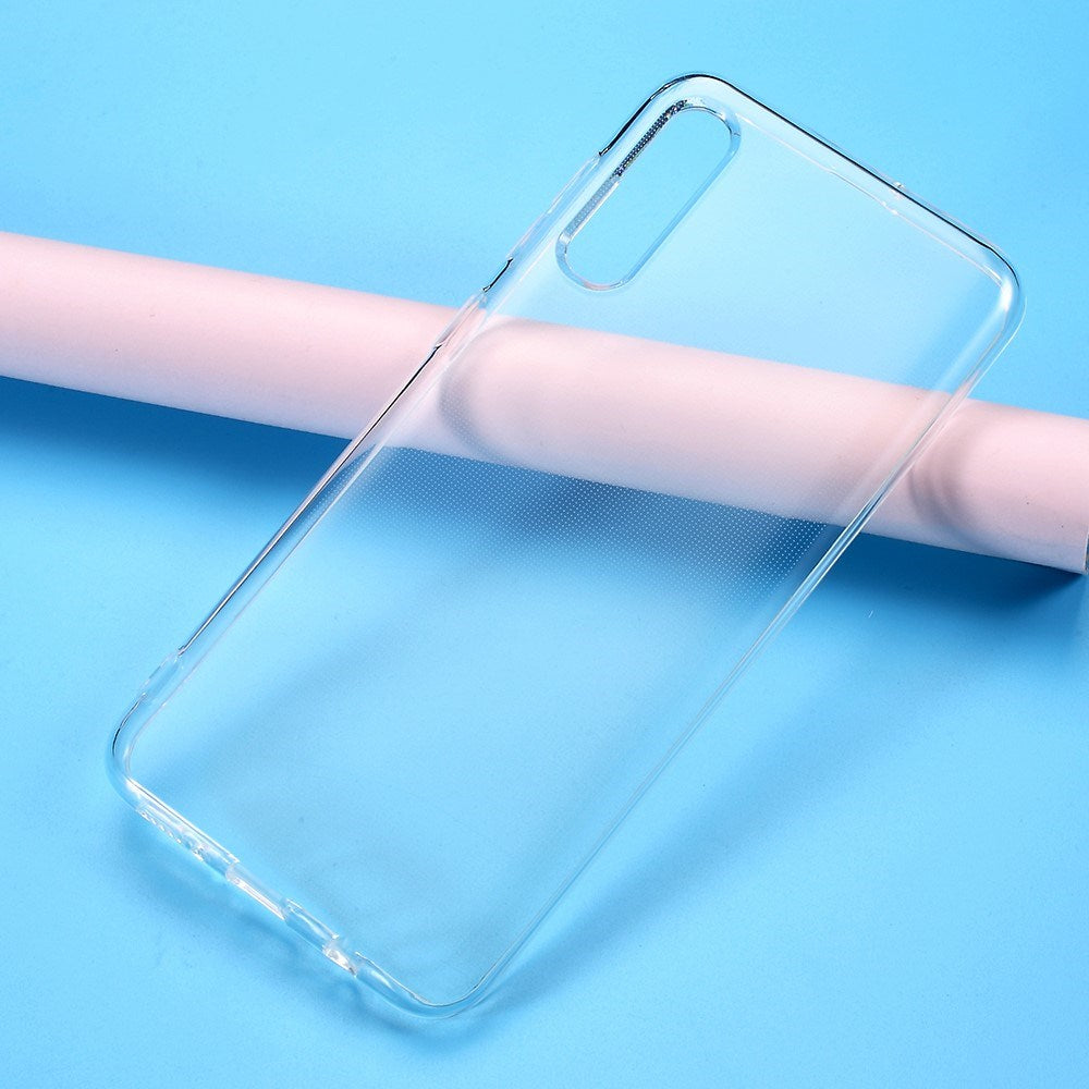 EIDERWOOD Samsung Galaxy A30s / A50 Fleksibelt Plast Deksel - Gjennomsiktig