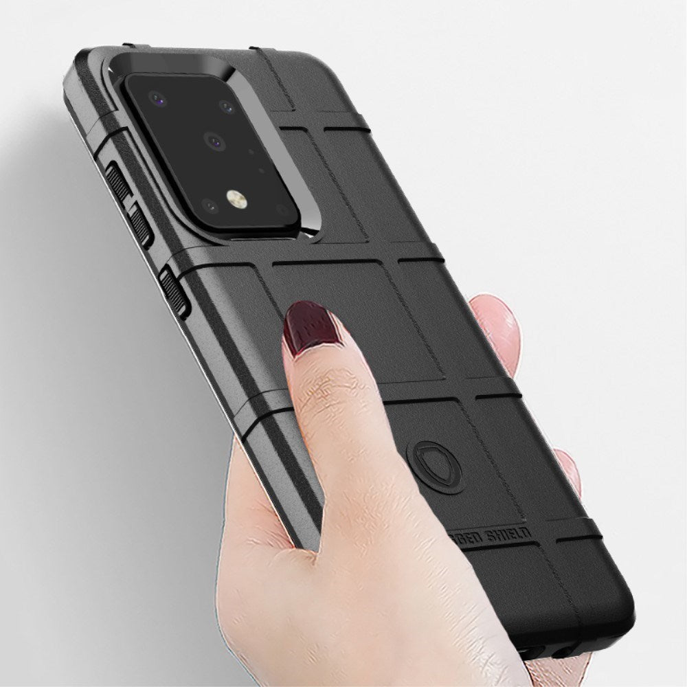 EIDERWOOD Samsung Galaxy S20 Ultra Rugged Shield Plastdeksel - Svart