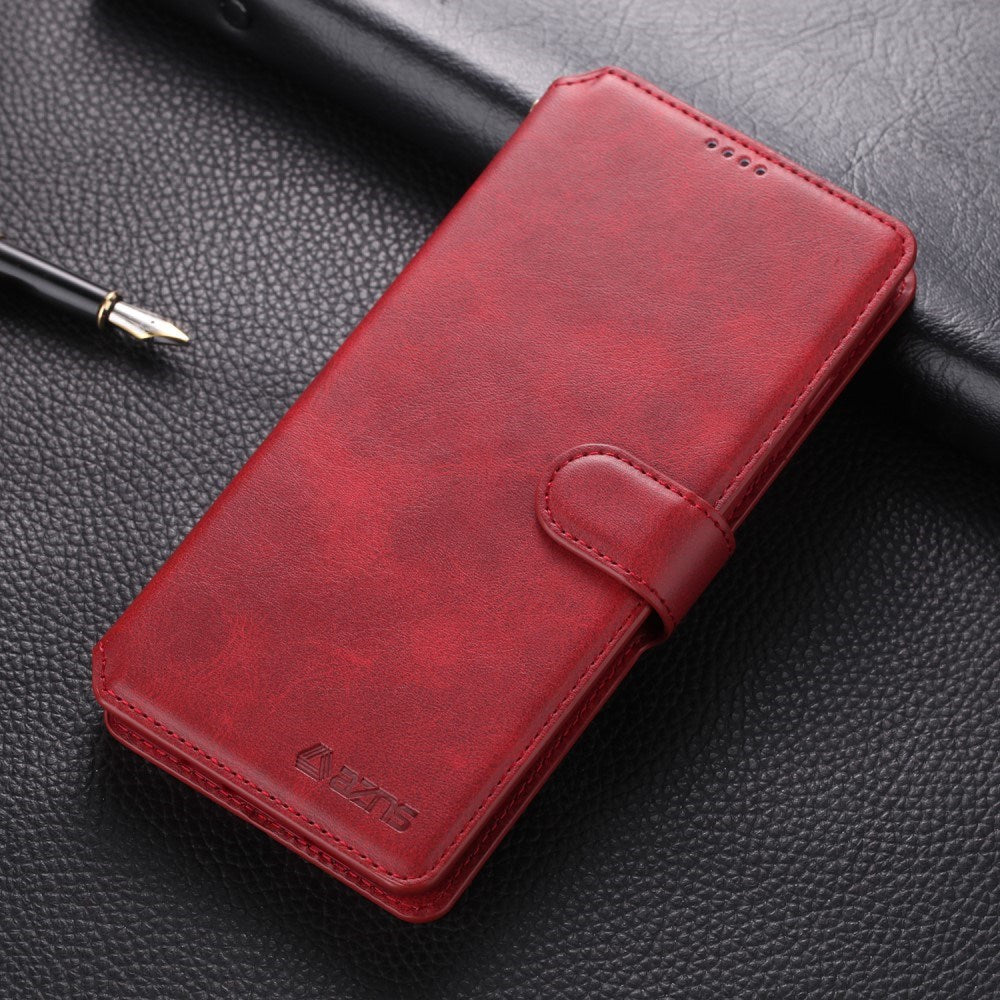 EIDERWOOD Samsung Galaxy S20+ (Plus) Kunstskinn Flip Deksel - Rød