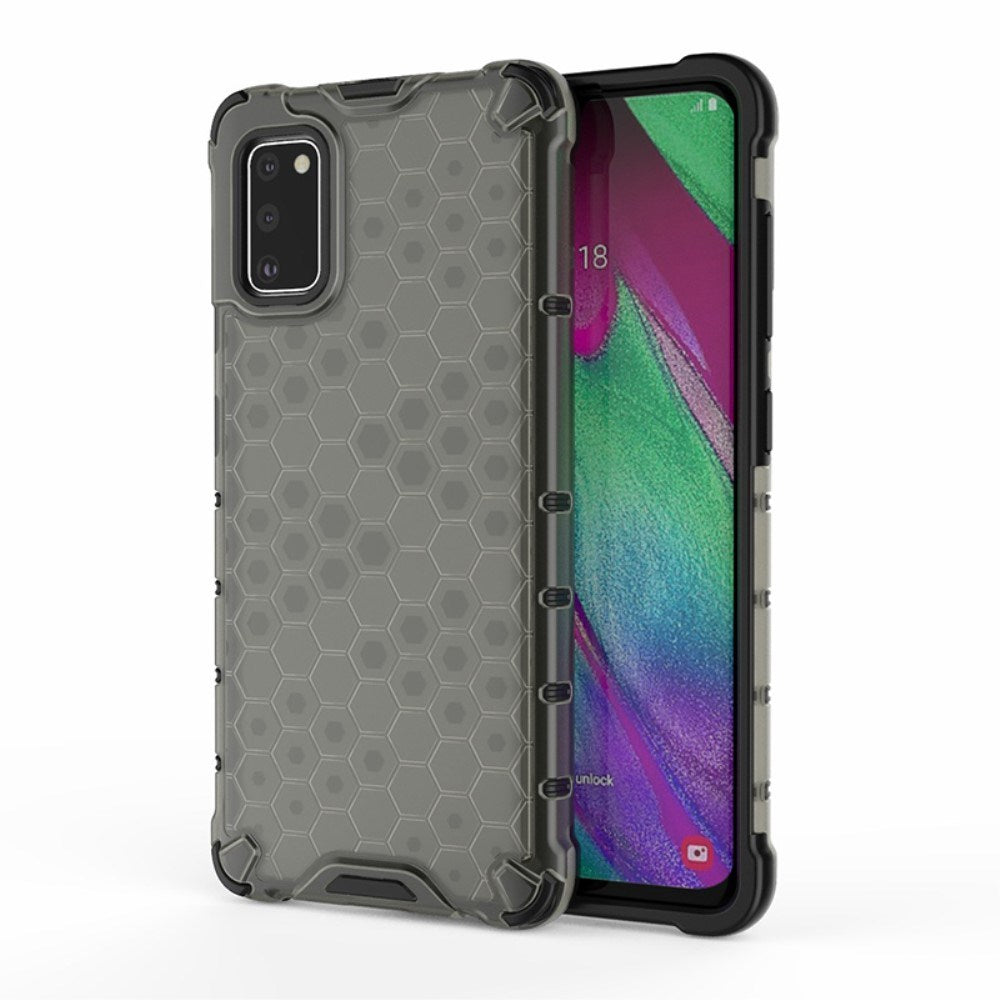 EIDERWOOD Samsung Galaxy A41 Honeycomb Hybrid Deksel - Svart