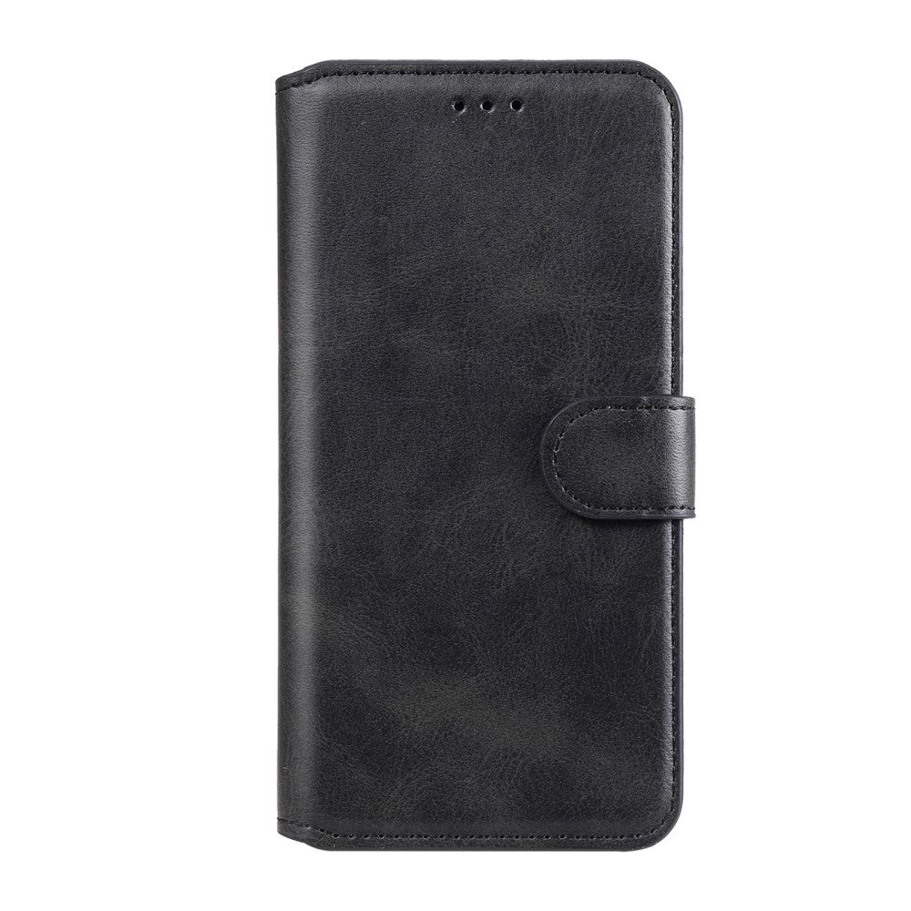 Samsung Galaxy A52s (5G) / A52 (4G / 5G) Kunst Skinn Flip Deksel med Kortholder - Svart