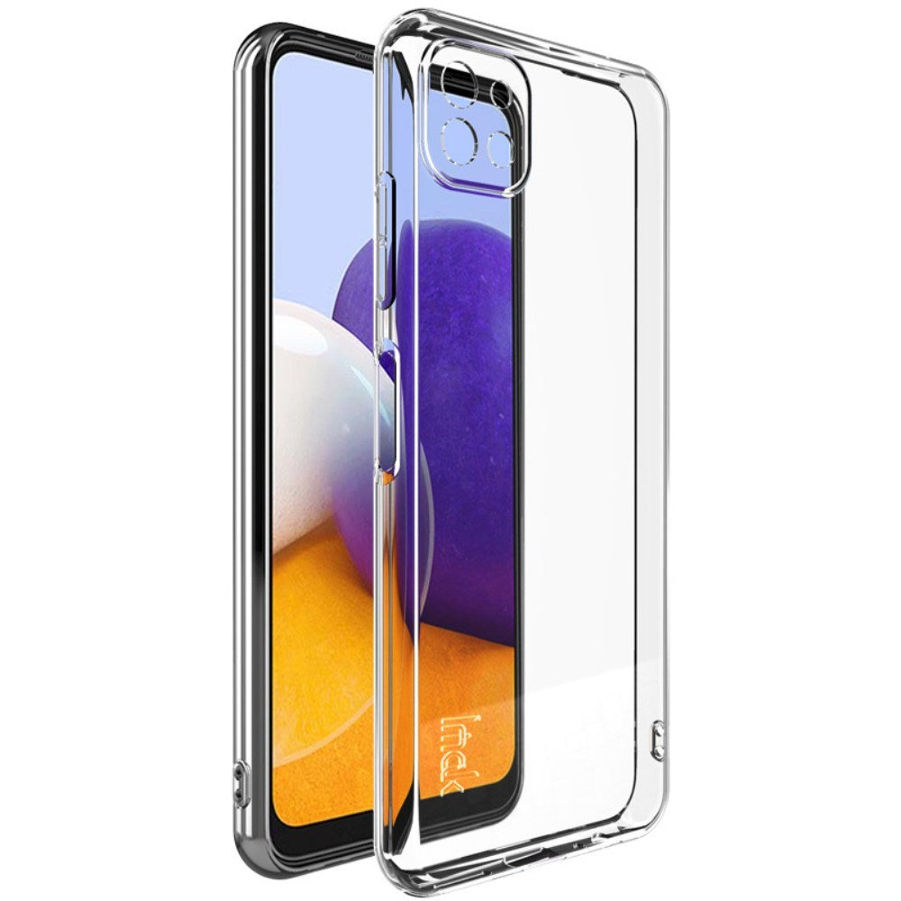 EIDERWOOD Samsung Galaxy A22 (5G) Fleksibelt Plast Bak Deksel - Gjennomsiktig