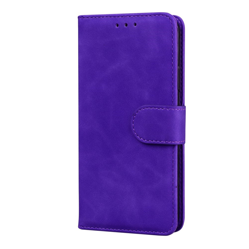EIDERWOOD Samsung Galaxy A22 (5G) Kunstskinn Flip Deksel m. Kortholder & Ståfunksjon - Lilla