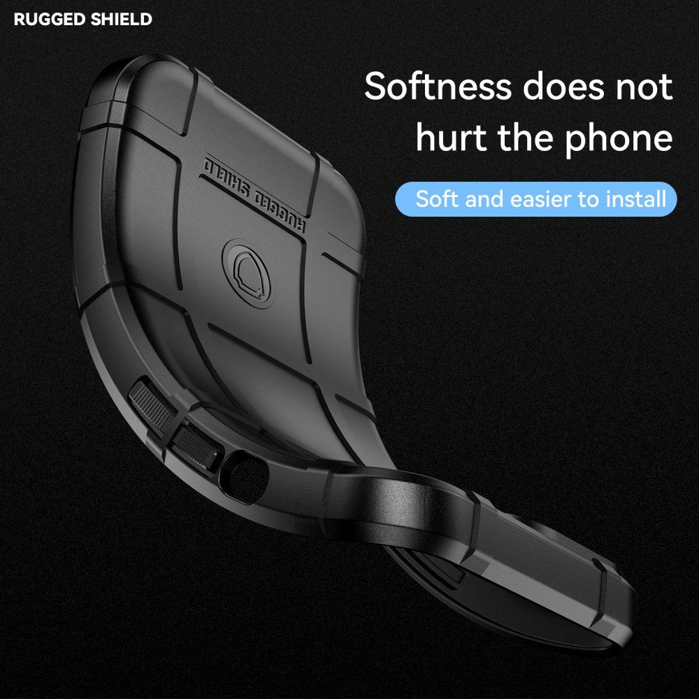 Samsung Galaxy S22 Rugged Shield Series Bakdeksel - Svart