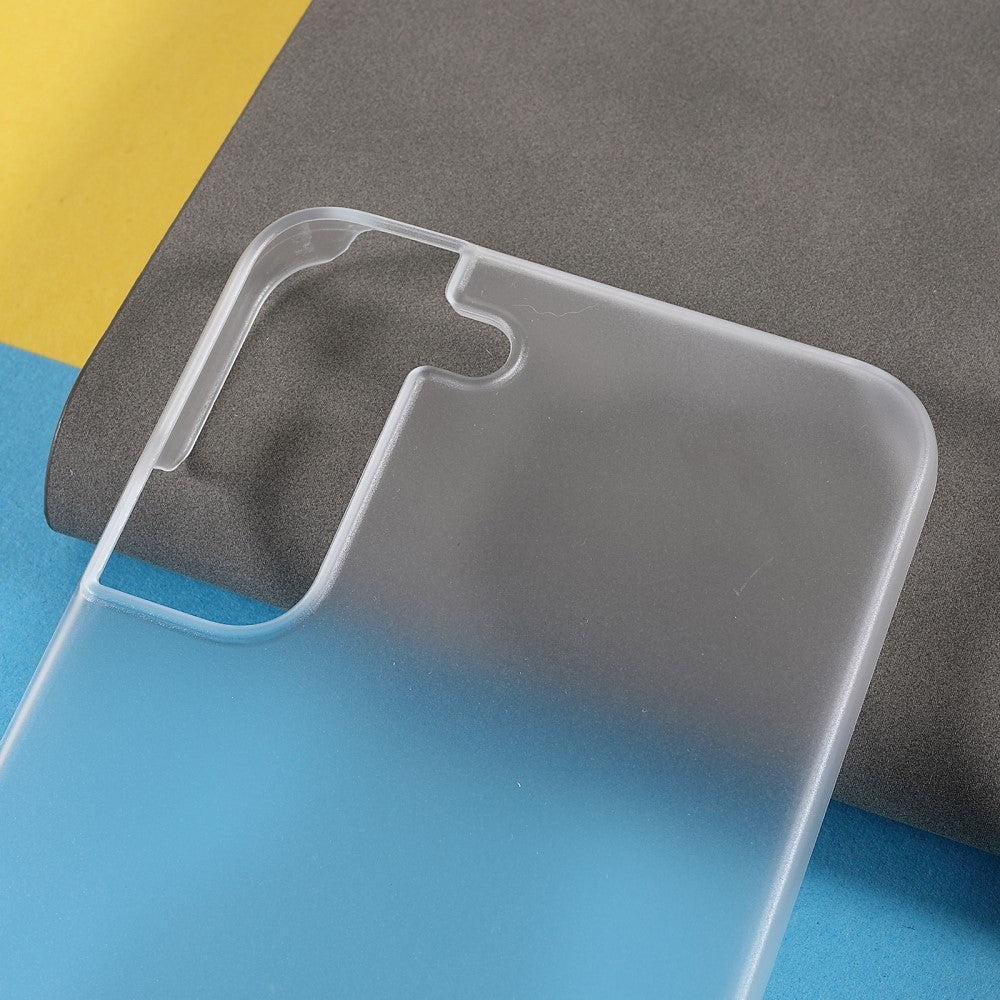 Samsung Galaxy S22 Hard Plast Deksel - Gjennomsiktig