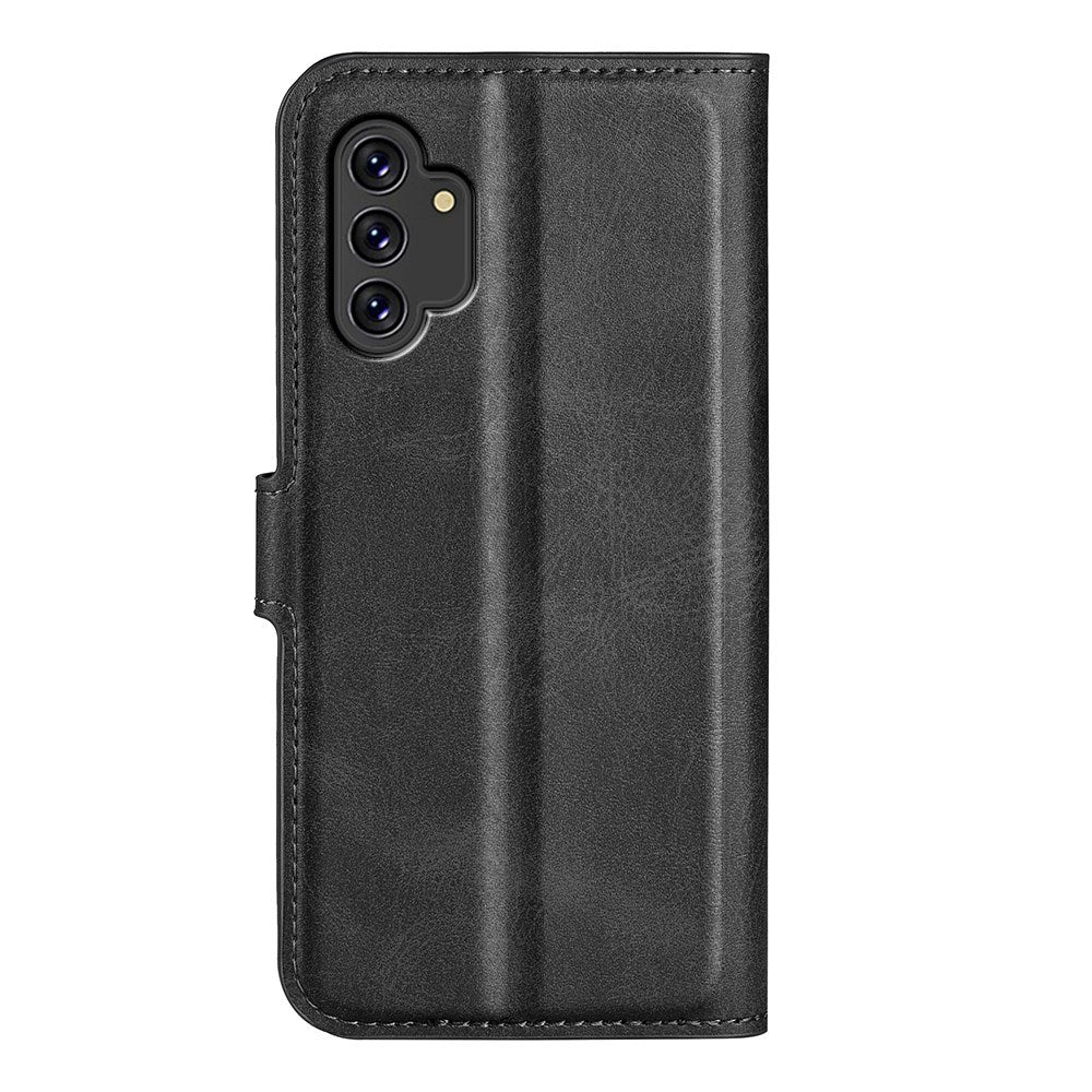 EIDERWOOD Samsung Galaxy A13 (4G) Kunstskinn Flip Deksel - Svart