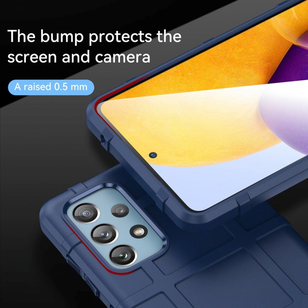 Samsung Galaxy A73 (5G) Rugged Shield Håndverker Deksel - Blå