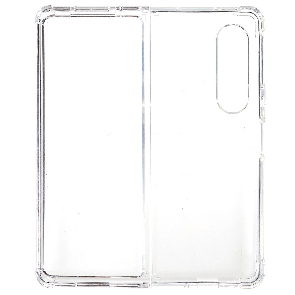 EIDERWOOD Samsung Galaxy Z Fold3 (5G) Plast Deksel m. Støtdempende Hjørner - Gjennomsiktig