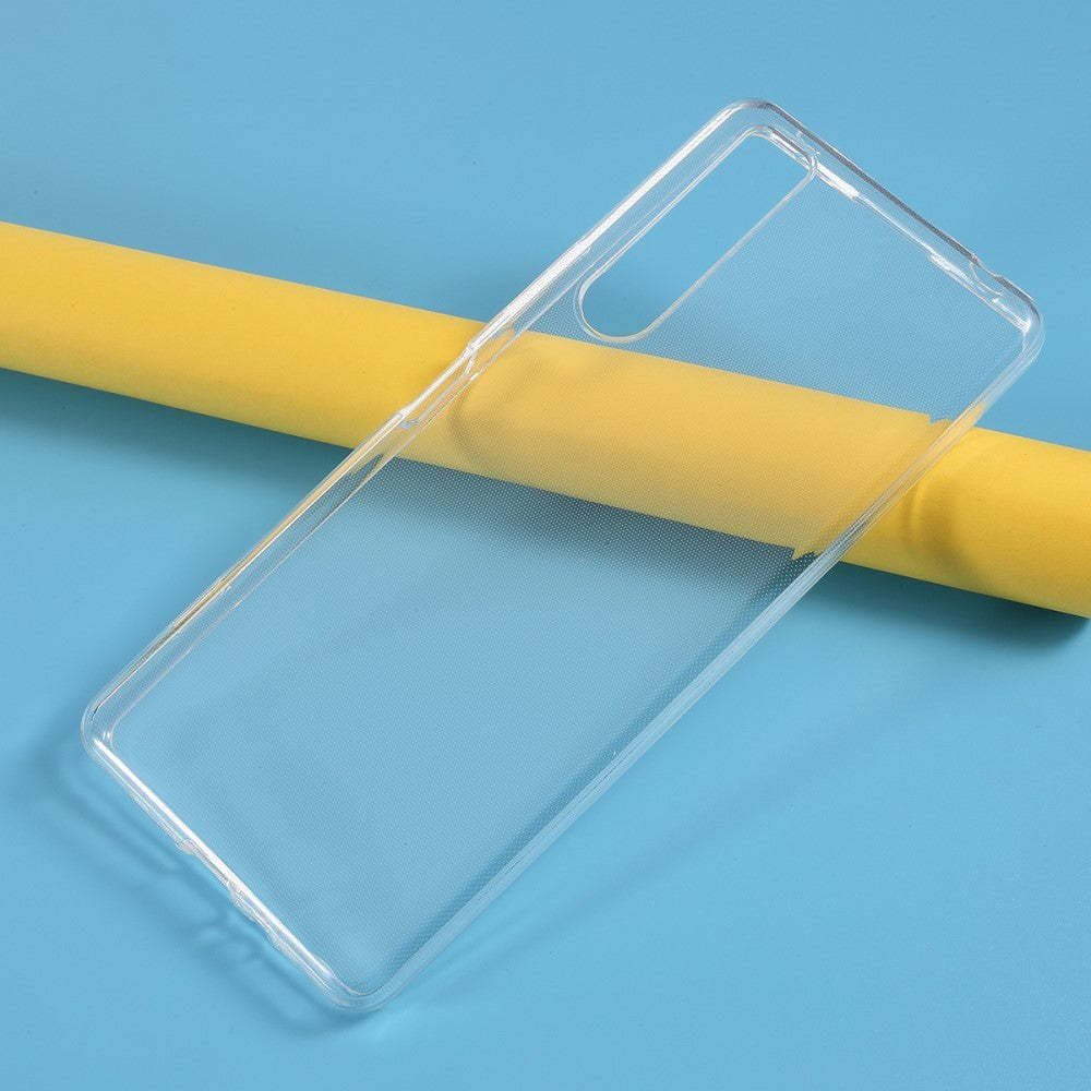 Sony Xperia 1 II Fleksibelt Plastdeksel - Gjennomsiktig