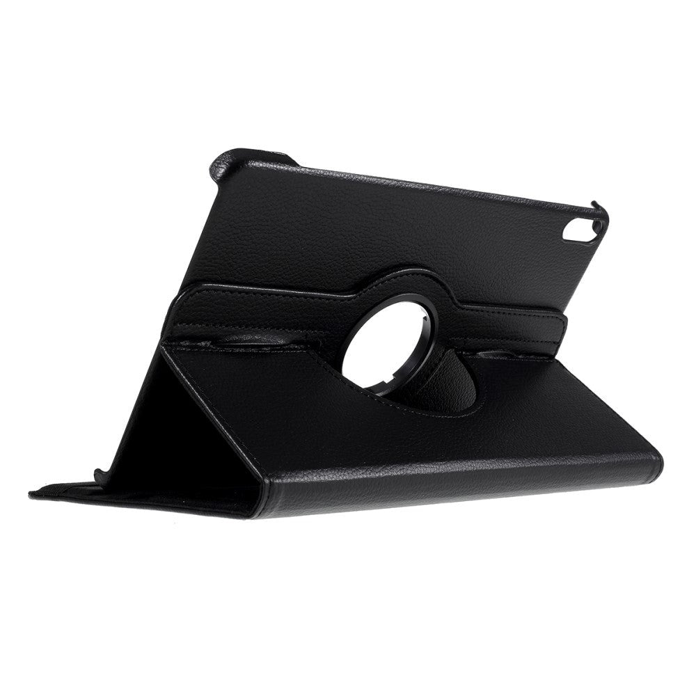 Huawei MatePad Pro 10.8" Klassisk PU Skinndeksel m. 360° Ståfunksjon - Sort