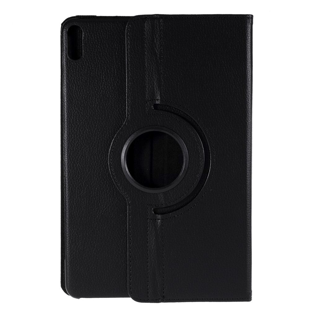 Huawei MatePad Pro 10.8" Klassisk PU Skinndeksel m. 360° Ståfunksjon - Sort