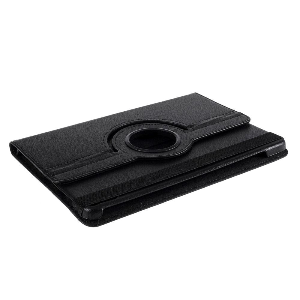 Huawei MatePad Pro 10.8" Klassisk PU Skinndeksel m. 360° Ståfunksjon - Sort