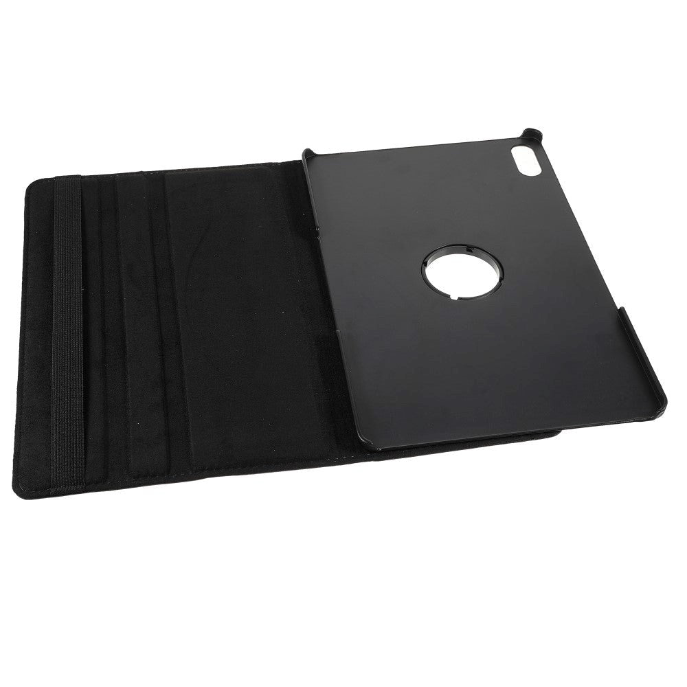 Lenovo Tab P12 Pro Flip Deksel Med 360 Graders Stativfunksjon - Svart