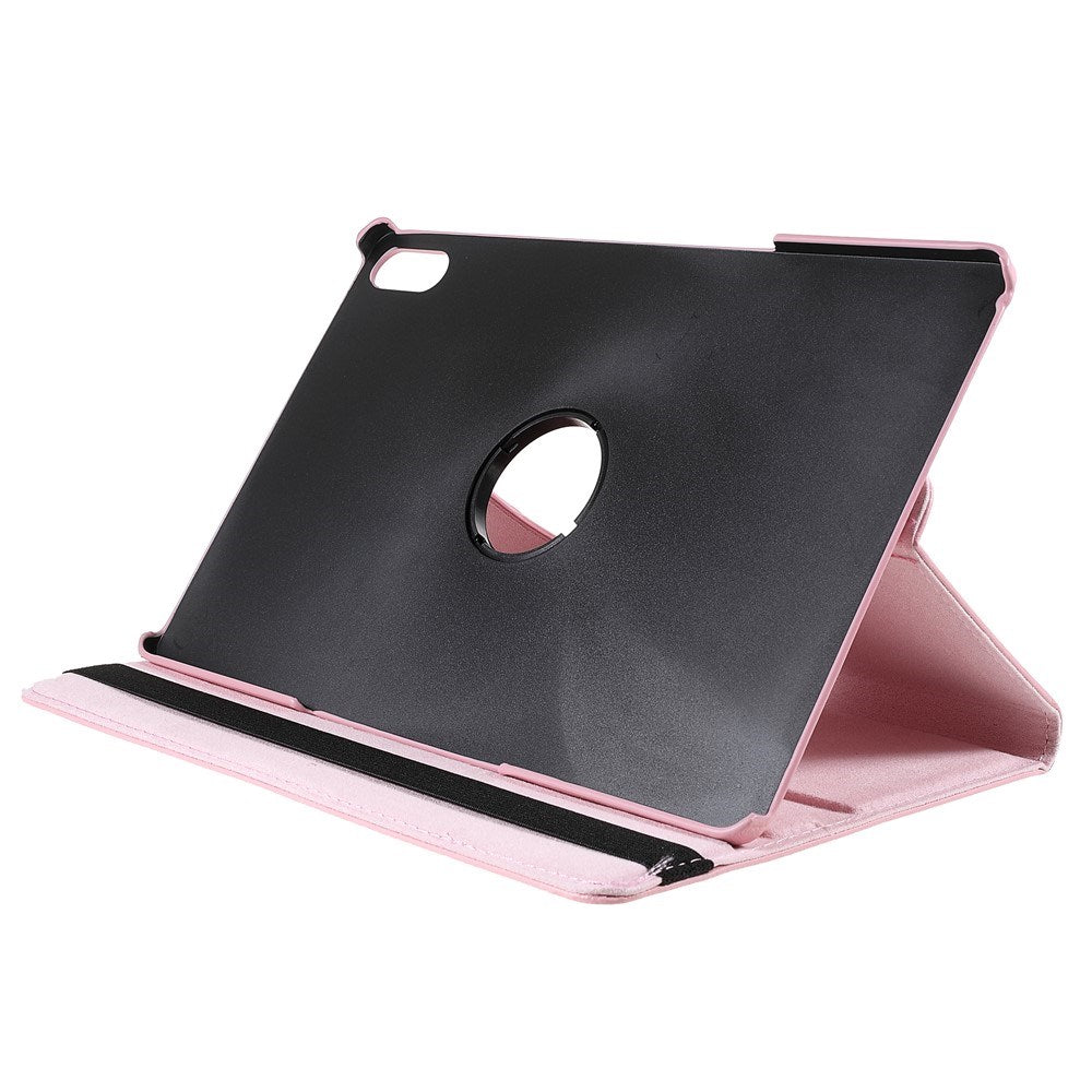 Lenovo Tab P12 Pro Flip Deksel Med 360 Graders Stativfunksjon - Rosa