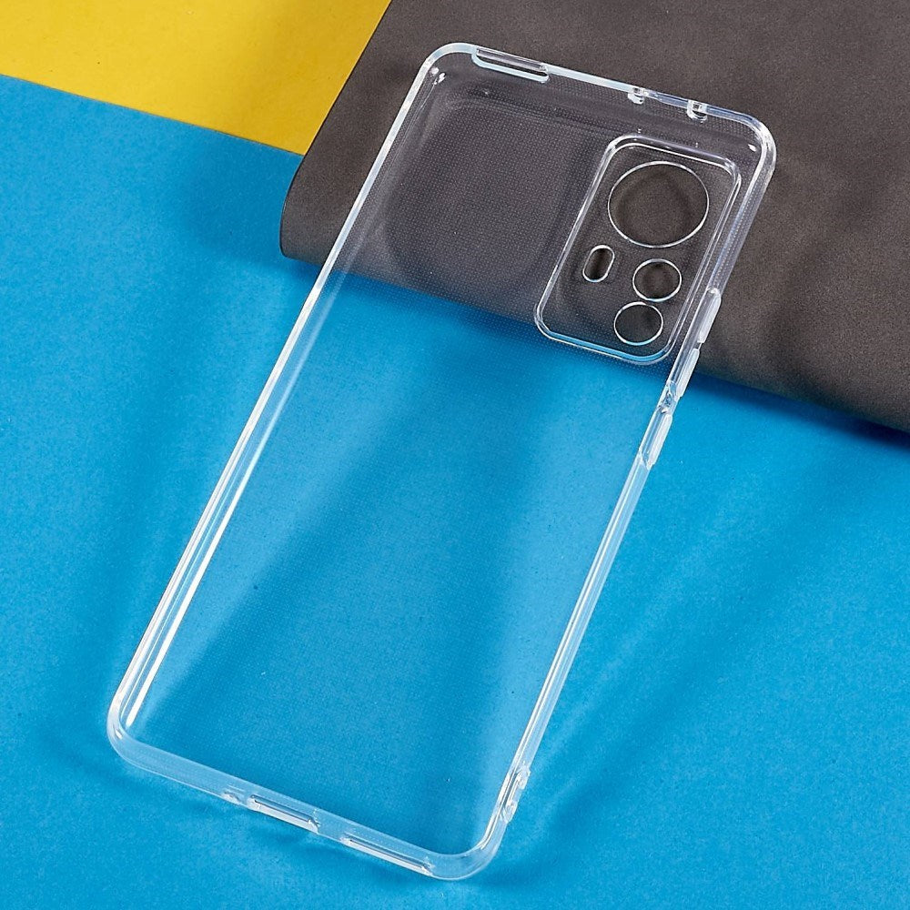 EIDERWOOD Xiaomi 12 Pro Fleksibelt Plast Bak Deksel - Gjennomsiktig