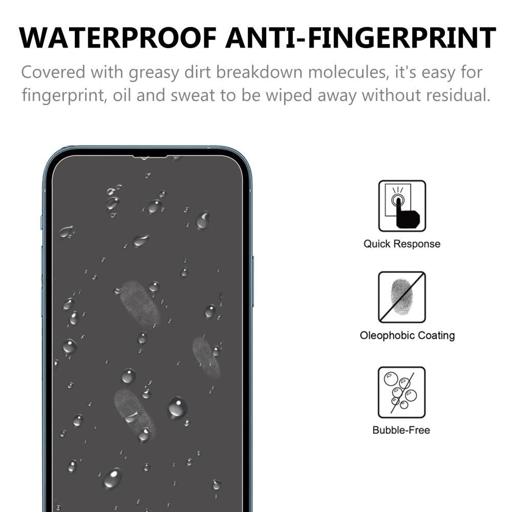 iPhone 13 Mini Herdet Beskyttelsesglass - Case Friendly - Gjennomsiktig