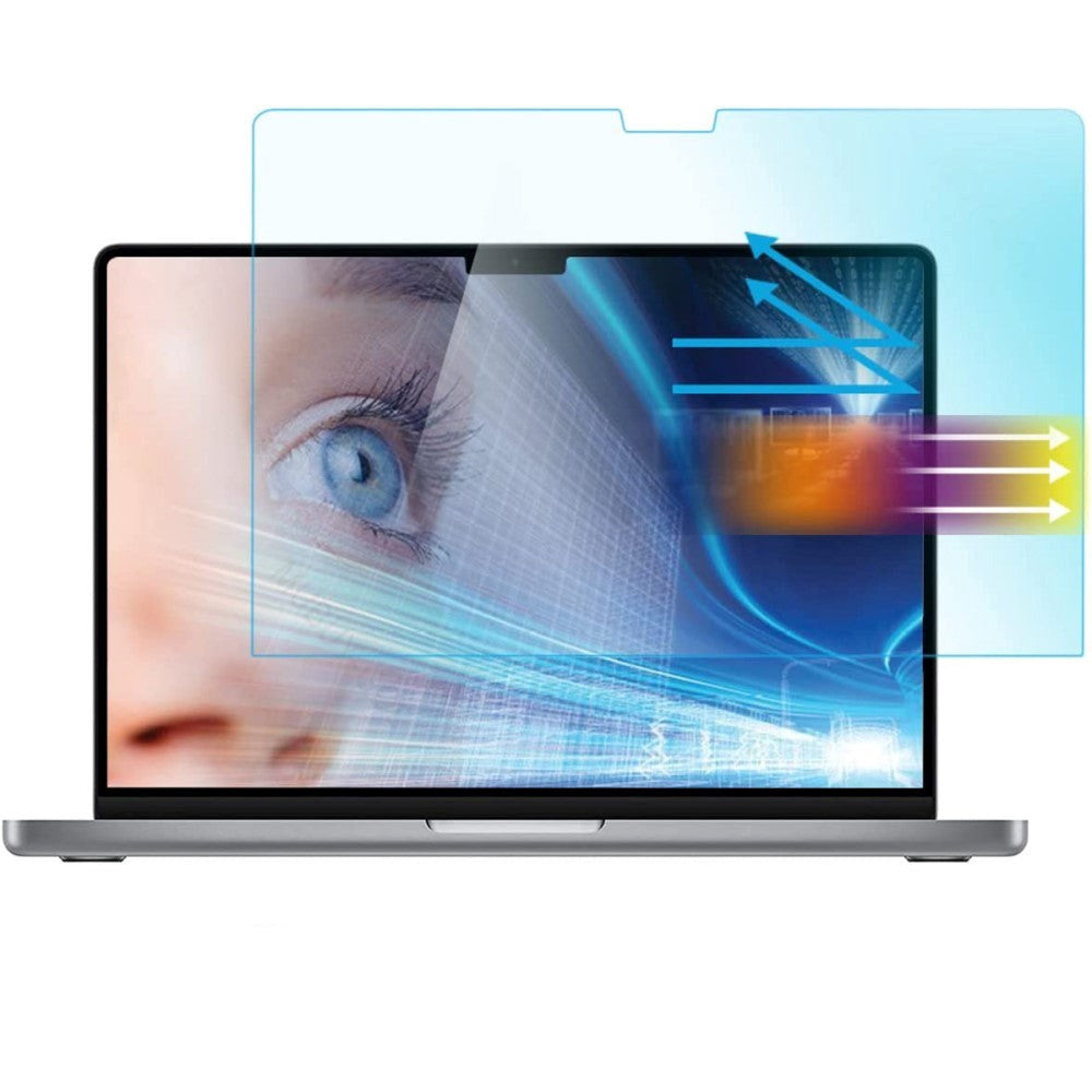 MacBook Pro 16 M5/M4/M3/M2/M1 (2026-2021) Skjermbeskytter i herdet glass - gjennomsiktig