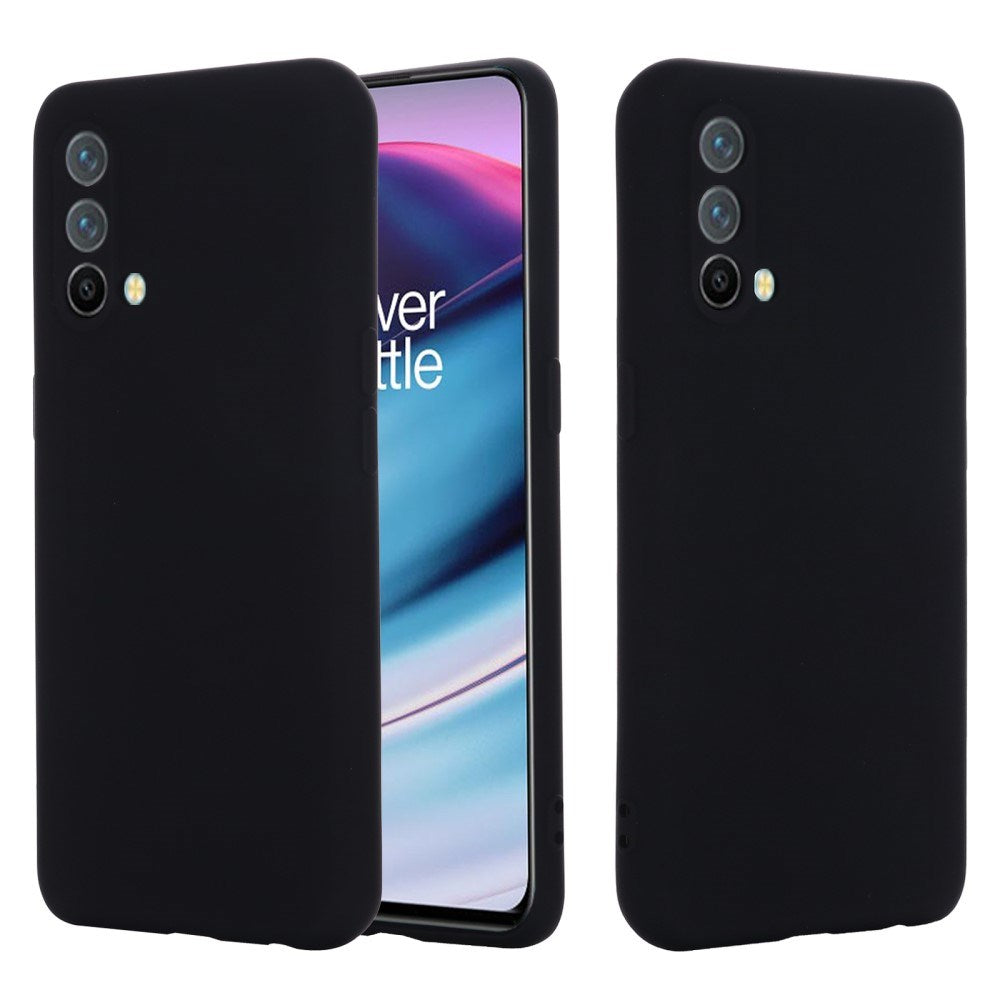 EIDERWOOD OnePlus Nord CE (5G) Liquid Silikon Deksel m. Stropp - Svart