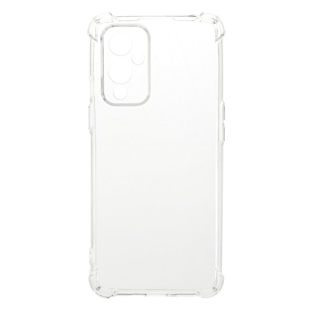 EIDERWOOD OnePlus 9 Plast Deksel m. Støtdempende Hjørner - Gjennomsiktig