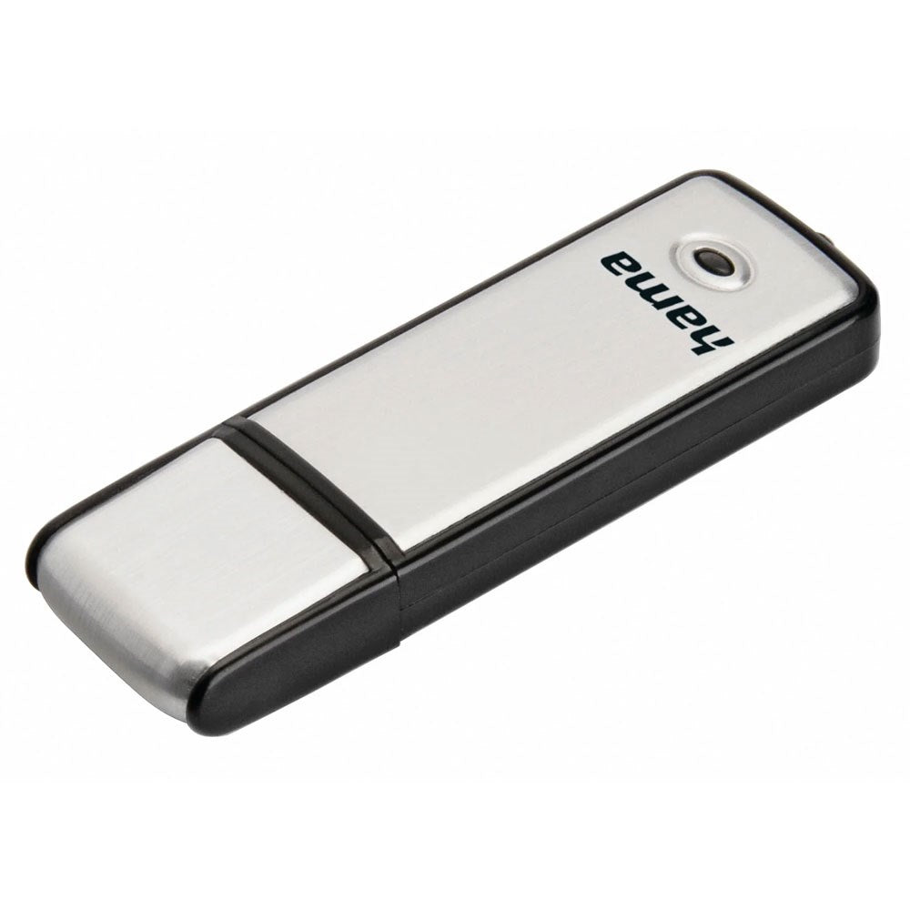 HAMA 32GB USB-Minne 2.0 - 10MB/s - Sølv / Svart