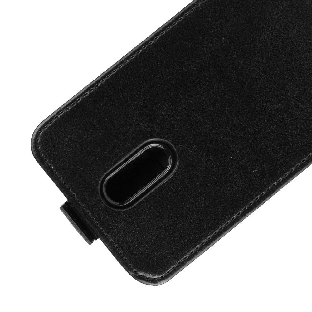 Nokia 2.3 Neutralt PU Skinn Flip Deksel m. Lommebok - Sort