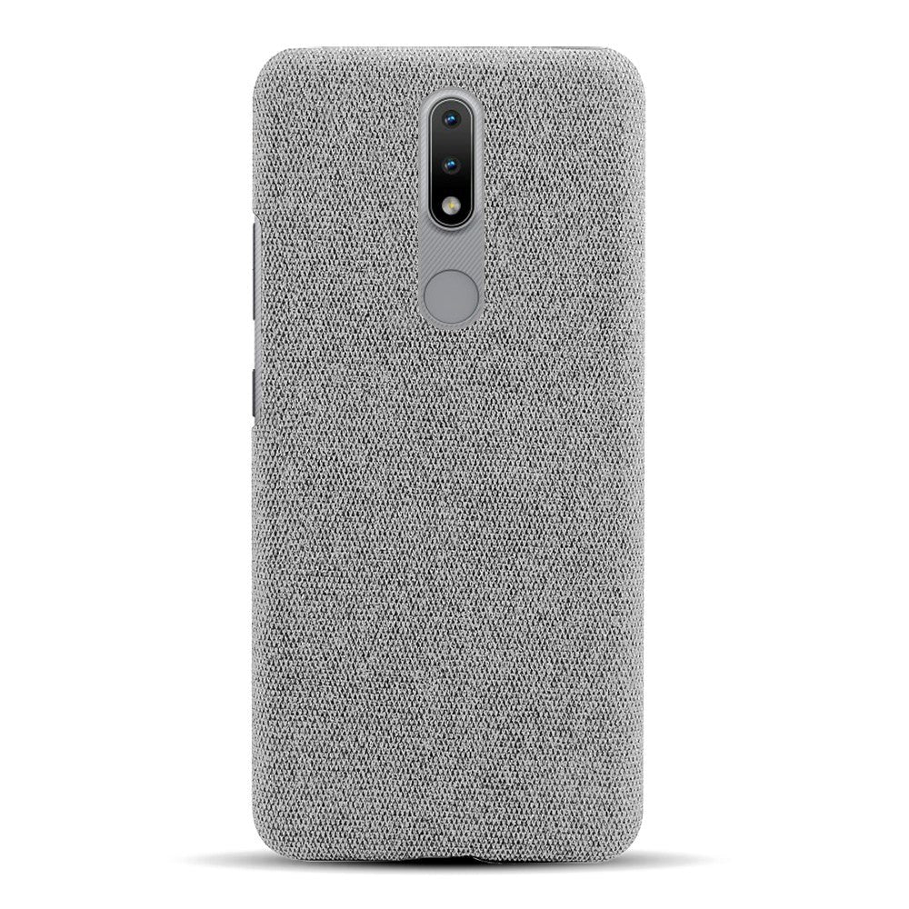 Nokia 2.4 Polstret Plastikk Deksel - Grå