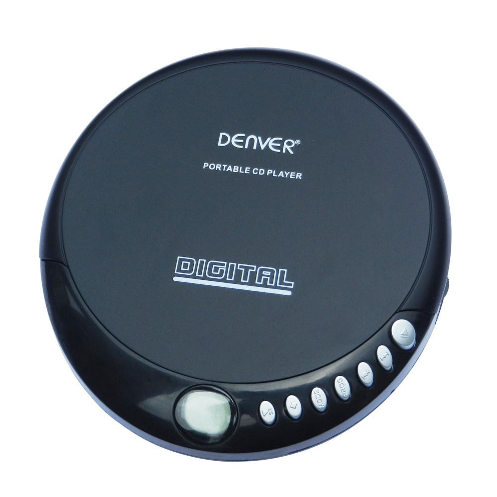 Denver DM-24MK2 Bærbar CD Spiller m. Hodetelefoner – Svart