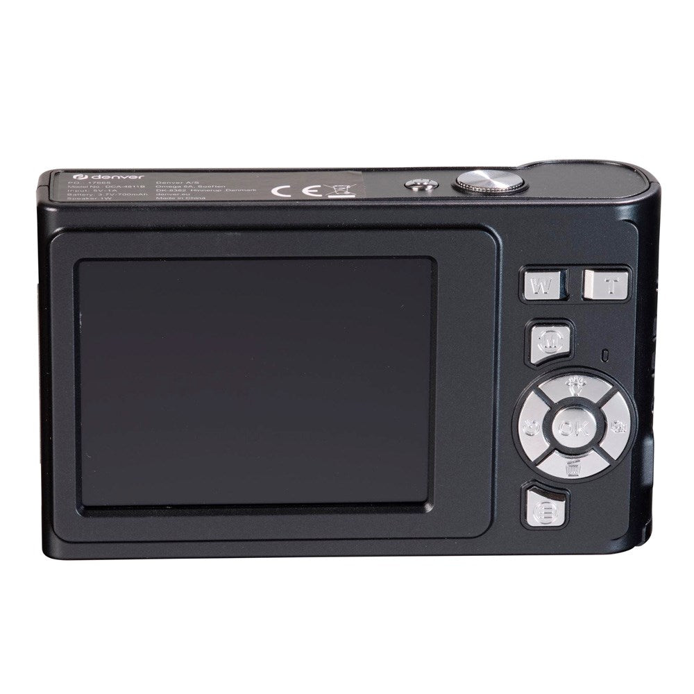 Denver Digitalkamera - 5 Megapiksler & 2,8" LCD-Skjerm - Svart