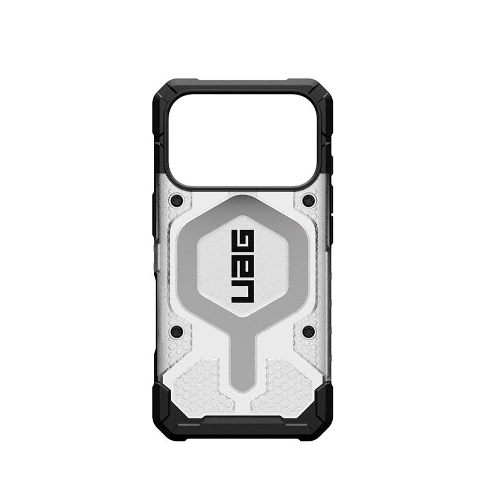 iPhone 17 Pro UAG Pathfinder Clear Deksel - MagSafe Kompatibel - Gjennomsiktig / Svart