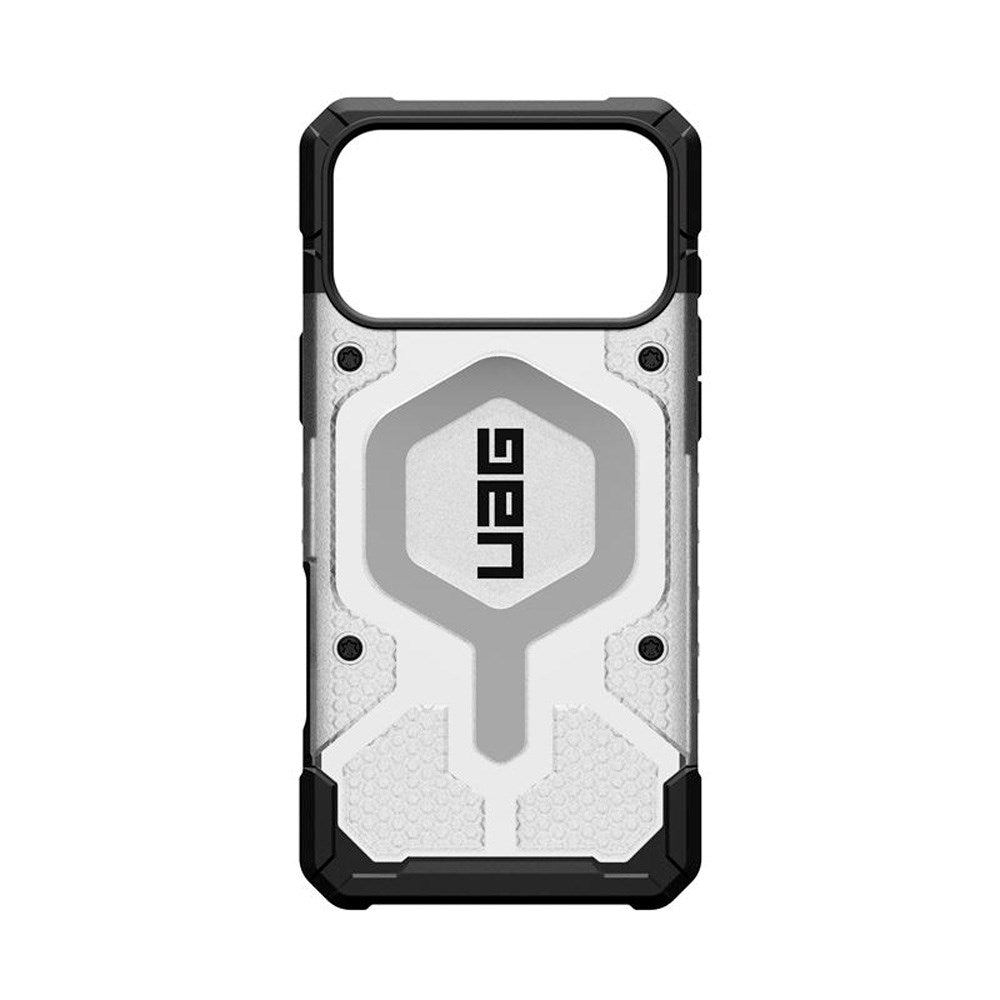 iPhone 17 Pro Max UAG Pathfinder Clear Deksel - MagSafe Kompatibel - Gjennomsiktig / Svart