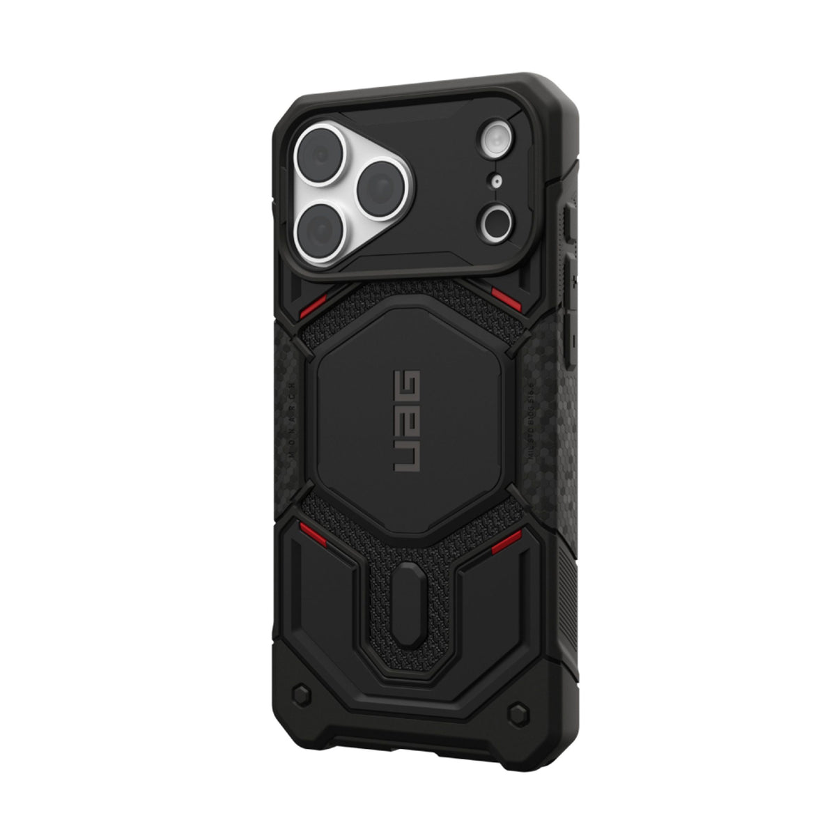 iPhone 18 Pro Max / 17 Pro Max UAG Monarch Pro Deksel - MagSafe Kompatibel - Kevlar Black