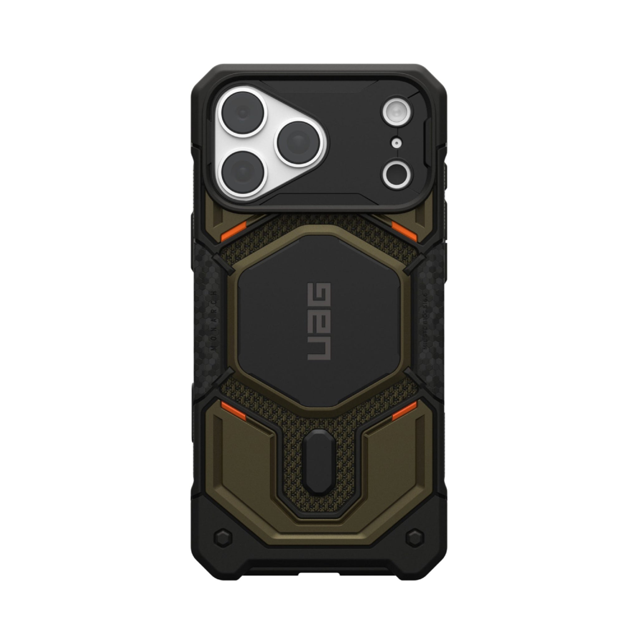 iPhone 18 Pro Max / 17 Pro Max UAG Monarch Pro Deksel - MagSafe Kompatibel - Kevlar Element Green