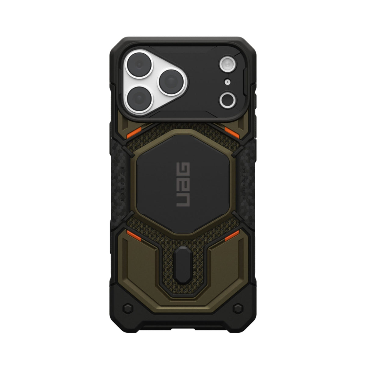 iPhone 18 Pro Max / 17 Pro Max UAG Monarch Pro Deksel - MagSafe Kompatibel - Kevlar Element Green
