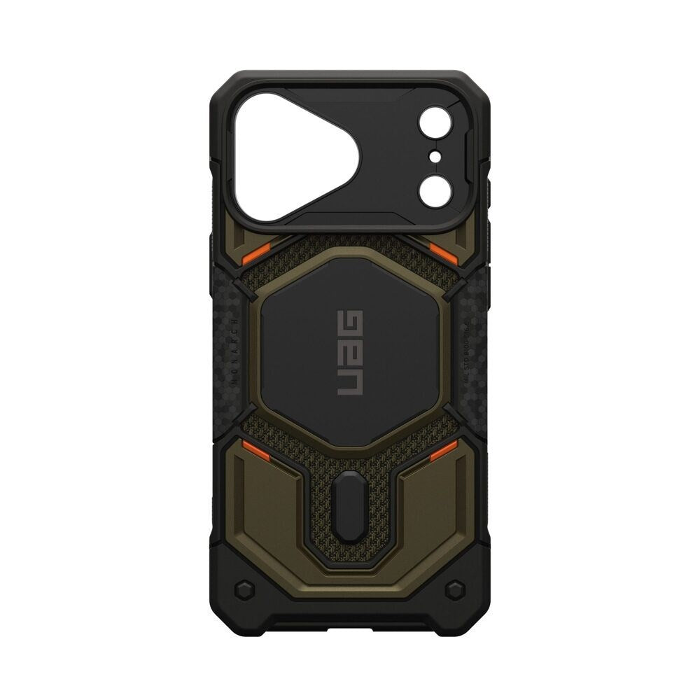 iPhone 18 Pro Max / 17 Pro Max UAG Monarch Pro Deksel - MagSafe Kompatibel - Kevlar Element Green
