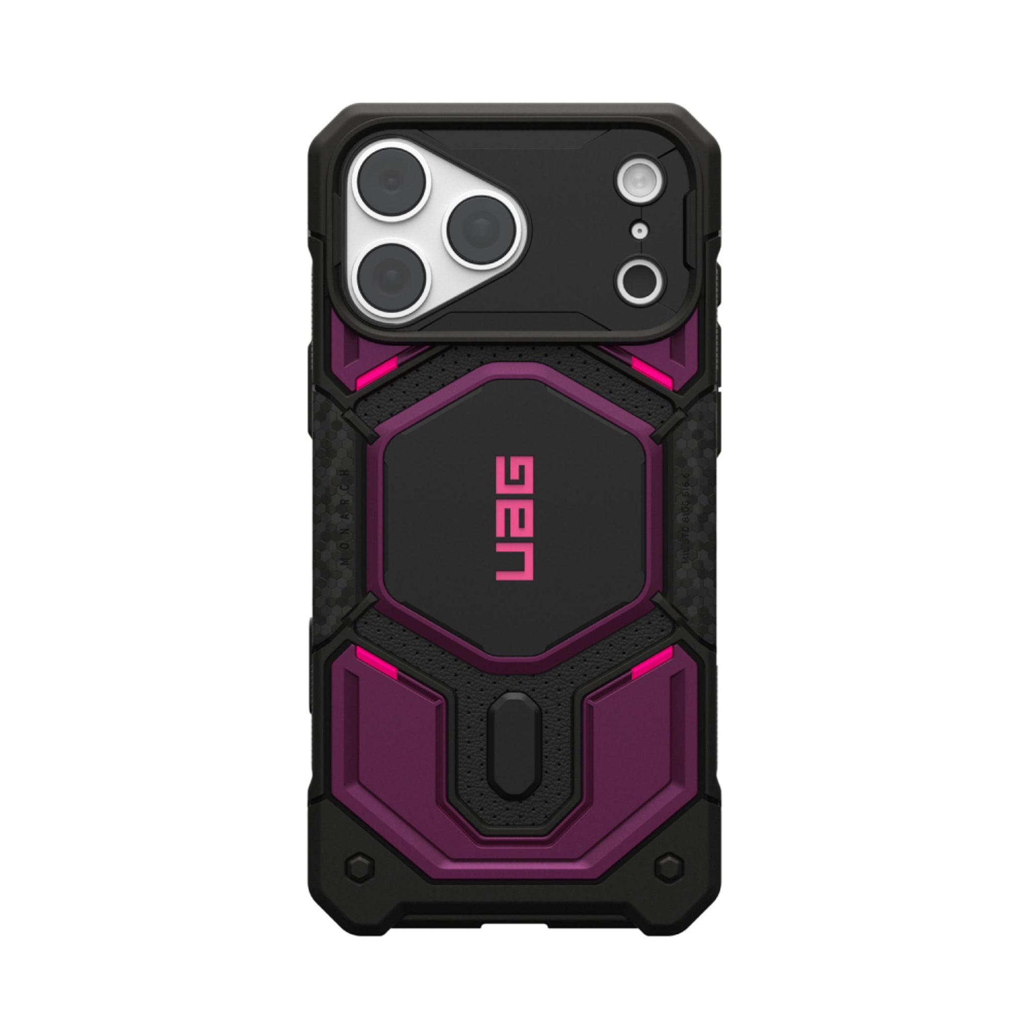 iPhone 18 Pro Max / 17 Pro Max UAG Monarch Pro Deksel - MagSafe Kompatibel - Deep Purple Synth