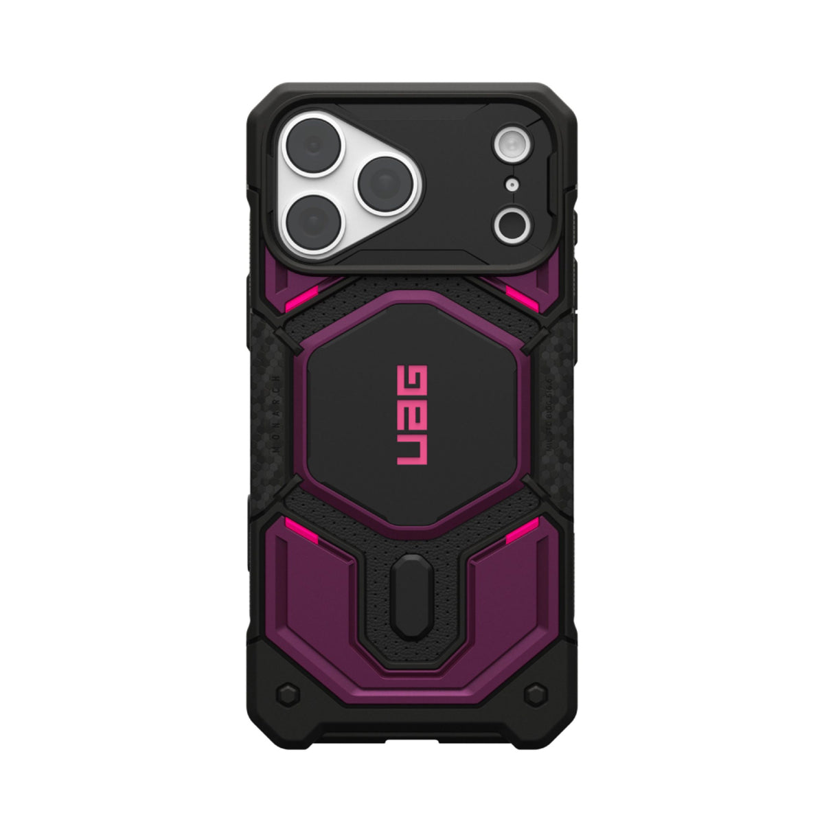 iPhone 18 Pro Max / 17 Pro Max UAG Monarch Pro Deksel - MagSafe Kompatibel - Deep Purple Synth