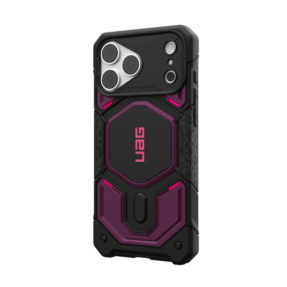 iPhone 18 Pro Max / 17 Pro Max UAG Monarch Pro Deksel - MagSafe Kompatibel - Deep Purple Synth