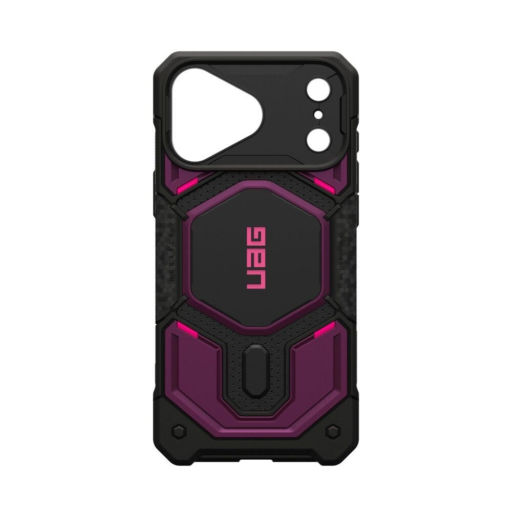 iPhone 18 Pro Max / 17 Pro Max UAG Monarch Pro Deksel - MagSafe Kompatibel - Deep Purple Synth